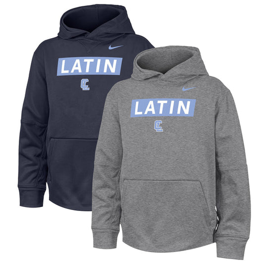 Youth Nike Therma Hood - LATIN Stripe