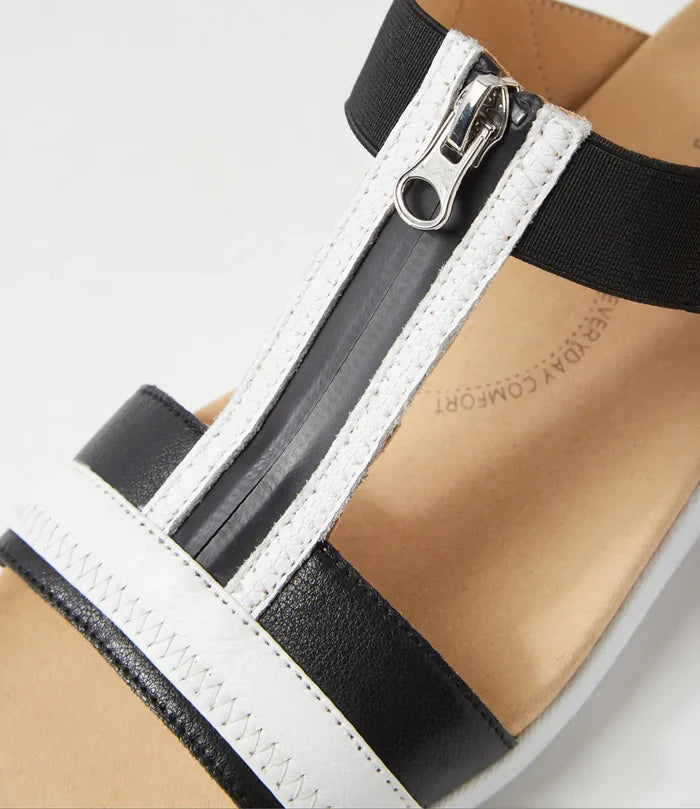 ZIERA UNRO BLACK/WHITE